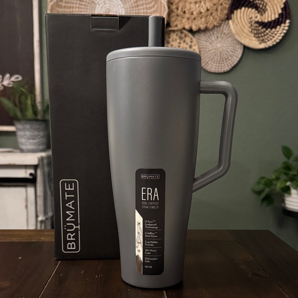 BruMate Era 40 oz in Matte Gray! New! Hard to find!!